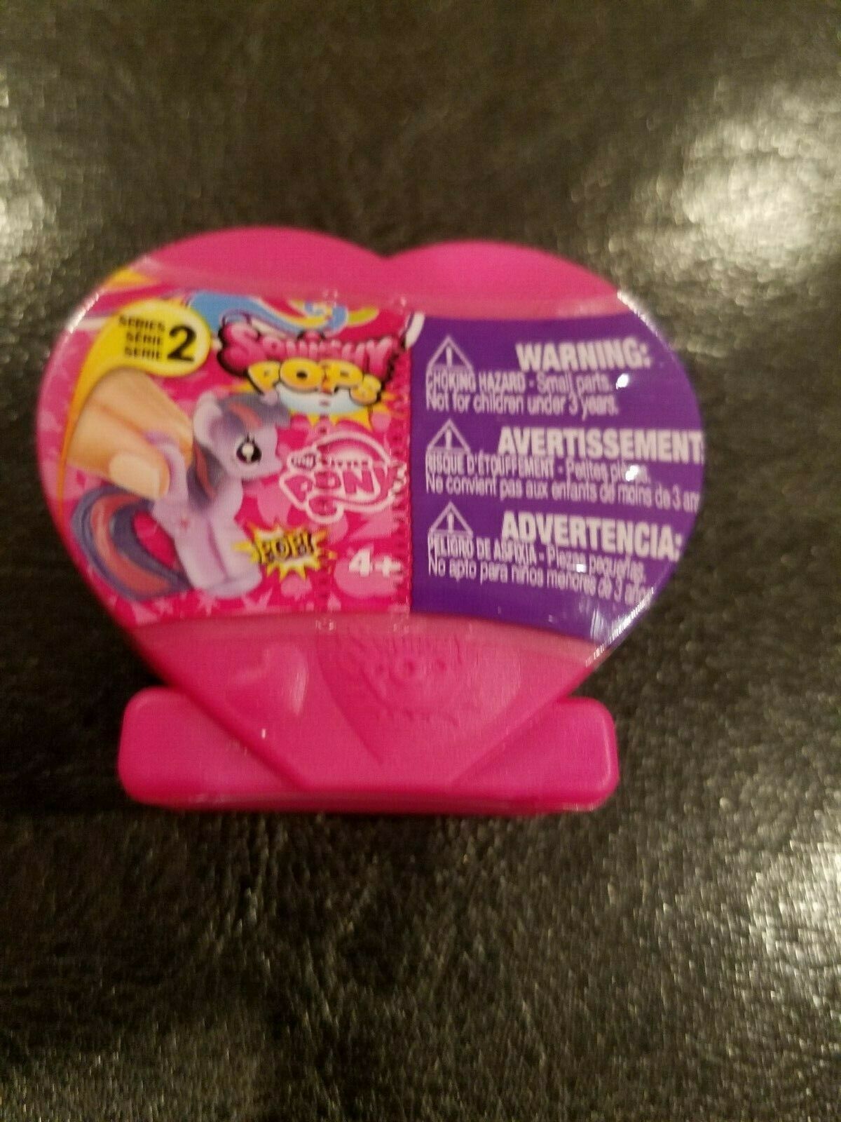 My Little Pony Surprise Fashems Squishy Pops Heart Shaped Series 2