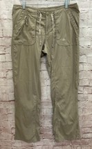 The North Face Pants Women 12 34x30 Nylon Hiking Outdoor Lightweight Rol... - $26.40