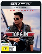 Top Gun 4K Ultra HD | Tom Cruise, Kelly McGillis, Val Kilmer | Region Free - $25.46