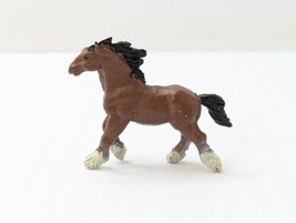 Safari Ltd 2004 CLYDESDALE MARE Horse Miniature Figure Figurine Brown Ships Free - £7.78 GBP