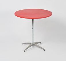 30&quot; Round Plastic Elastic Table Cover (SOLID) - $87.42 MXN