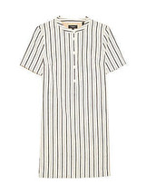 Theory Womens Trapeze Stripe Mini Dress, Size Medium - £220.89 GBP