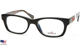 WHIMS EVOLUTION EYES TR09141AK BLACK RED PAISLEY EYEGLASSES 50mm (DISPLA... - £23.43 GBP