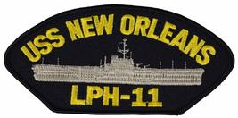 USS New Orleans LPH-11 Ship Patch - Great Color - Veteran Owned Business - £10.49 GBP