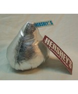 Hershey&#39;s LITTLE SILVER HERSHEY KISS CANDY 4&quot; Plush STUFFED Toy NEW - $20.35 CAD