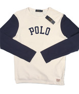 NEW Polo Ralph Lauren T Shirt! Medium  Navy &amp; Red  HUGE VINTAGE STYLE FE... - $49.99