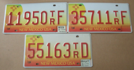 YOUR CHOICE FROM 3 NEW MEXICO TRAILER LICENSE PLATES 1999-2010 HOT AIR B... - £11.48 GBP