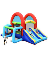 Inflatable Jumping Castle Bounce House with Dual Slides without Blower -... - €297,24 EUR