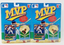 John Olerud 1990 Ace Novelty MVP Score Baseball Card &amp; Pin Set Blue Jays... - $9.28