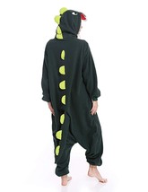 Dinosaur Onesie Animal Pajamas Unisex Kigurumi Halloween Xmas Costume fo... - $326.52 MXN