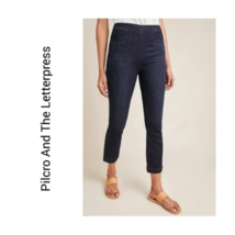 Anthropologie Pilcro Sz 27 Denim Jeggings High Rise Jeans Capri Pants - $373.08 MXN