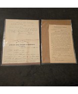 1890s Application for Rank of Knighthood Knights of Pythias Chandler Okl... - $3,609.29 MXN