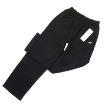 NWT Alo Yoga Accolade Sweatpant in Black Straight Leg Fleece Pants S - £77.03 GBP