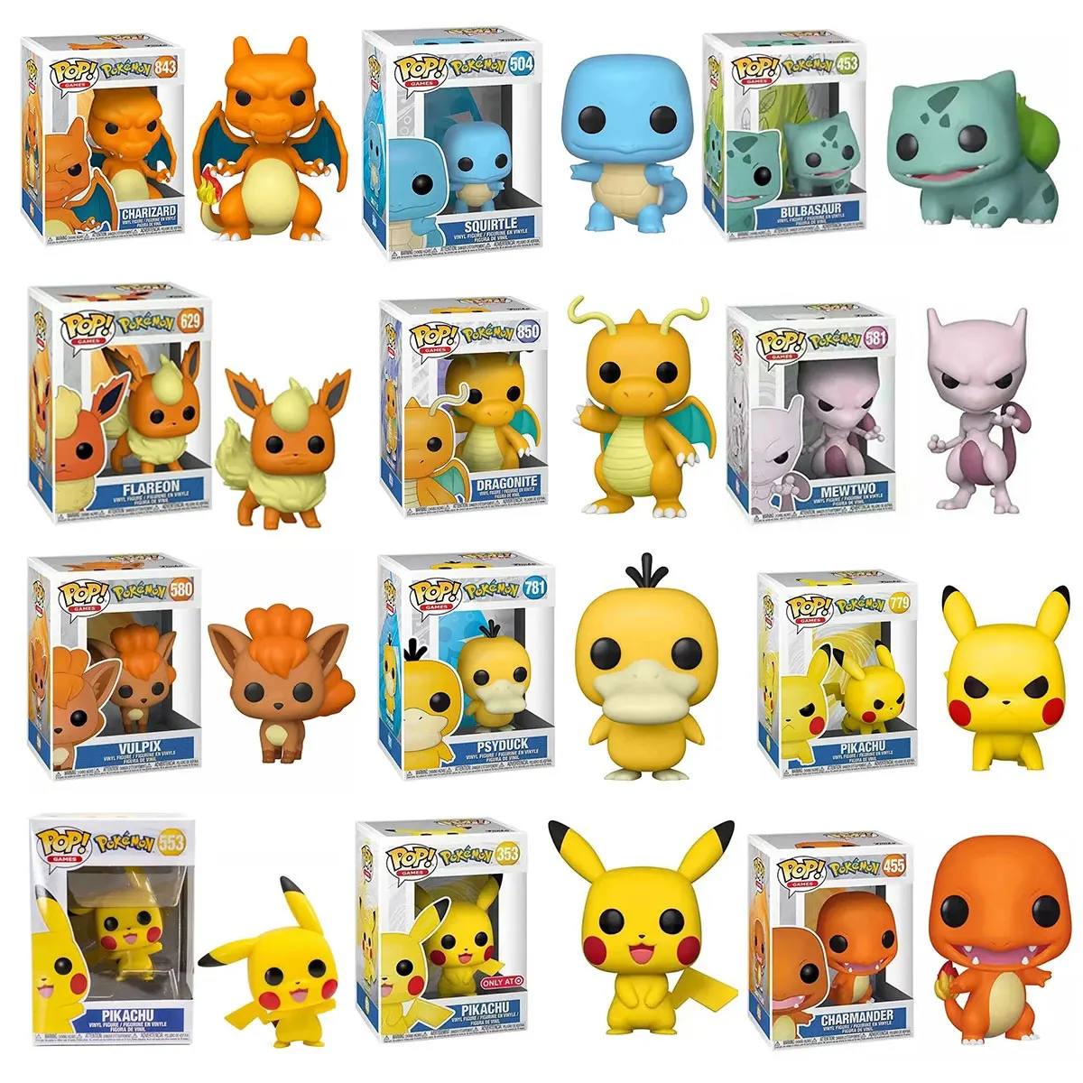 Me figure toys pikachu charizard mewtwo decoration ornaments action figure for children thumb200