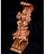 Laxmi Narsimha With Garuda Idol IN Pure Solid Copper-
show original titl... - $4,567.09 MXN