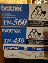 Genuine Brother Bundle Pk  Black Toner Cartridge TN430, TN460. TN560 BUN... - $125.29