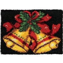 Christmas Bells Rug Latch Hooking Kits - £35.54 GBP+