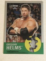 Gregory Helms WWE Heritage Chrome Topps Trading Card 2007 #8 - £1.22 GBP