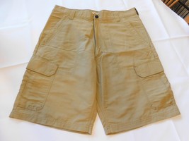 Wrangler Men&#39;s Shorts Casual Walking Cargo Short Khaki Size 34 GUC Pre-owned - £14.12 GBP
