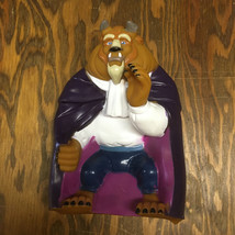 Vintage Pizza Hut promo item rubber beast puppet from beauty and the beast  - $19.75