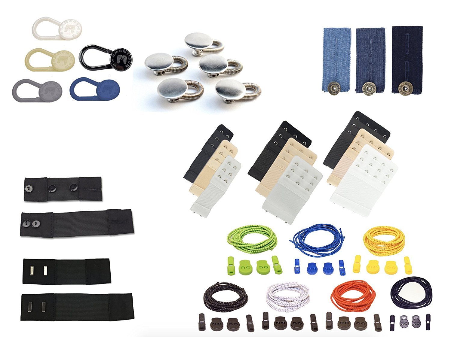 Easy Pregnancy Set 33-Pack of Clothing Extenders from MOMTL