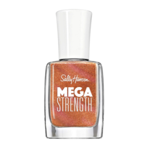 Sally Hansen Mega Strength Nail Color - Orange Glitter Shade - #019 *#FINNING* - £1.95 GBP