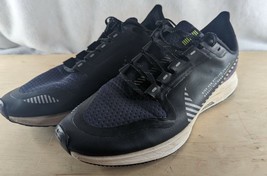 Nike Air Zoom Pegasus 36 Shield Womens Size 8 Black Running Shoes AQ8006... - $38.70