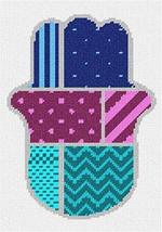 Pepita Needlepoint kit: Hamsa Patterns 1, 7&quot; x 10&quot; - £39.82 GBP+