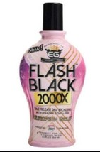 Flash Black 2000X Tanning Lotion Bronzer 12 oz by European Gold - £11.14 GBP