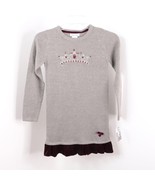 New Jillian&#39;s Closet Girl&#39;s L/6X Princess Crown Rhinestone Knit Sweater ... - £4.74 GBP