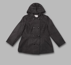 Marvin Richards Women&#39;s winter washable light hood peacoat jacket plus 1X $200 - £68.71 GBP