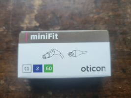 Oticon miniFit C1 Speaker Unit Size 2 Left 60db Brand New Sealed - $444.43 MXN