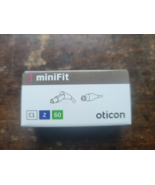 Oticon miniFit C1 Speaker Unit Size 2 Left 60db Brand New Sealed - $444.43 MXN