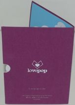 Lovepop LP1859 Rainbow Pop Up Card  Slide Out Note Envelope Cellophane Wrap image 5