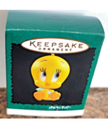 1996 Hallmark Keepsake Baby Tweety Bird Miniature Ornament Looney Tunes ... - $5.93