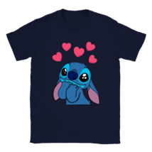 Kids Crewneck T-shirt Lilo &amp; Stitch Fan Art boys girls giving gift idea t shirt - £20.70 GBP