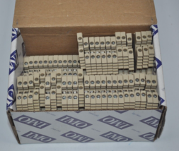 BOX of 85 IMO 304129i ER 2.5 BEIGE Terminal Block 600 VAC 24 AMP 2.5mm ER 2.5 - $69.29