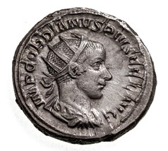 238-244 AD Roman Emp. Gordian III AR Antoninianus Coin - £86.46 GBP