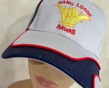 Hang Loose Hawaii Tourist Gray Adjustable Baseball Cap Hat - $15.23