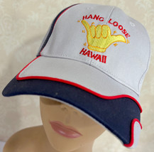 Hang Loose Hawaii Tourist Gray Adjustable Baseball Cap Hat - £11.94 GBP