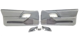 1999 Chevrolet Camaro OEM Pair Black Interior Door Trim Panels Has Wear  - $415.80