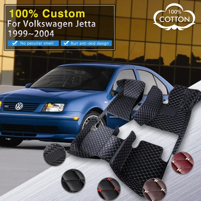 Car Floor Mats For Volkswagen VW Jetta Bora A4 1999~2004 Rug Carpet Auto - $50.45+