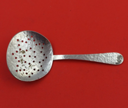 Marshall Field and Co Sterling Silver Nut Spoon Hammered #2020 4 5/8&quot; Serving - £80.66 GBP