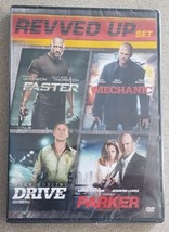 Drive / Parker / Faster / The Mechanic DVD Movie Bundle Revved Up Set 2017 - £7.58 GBP