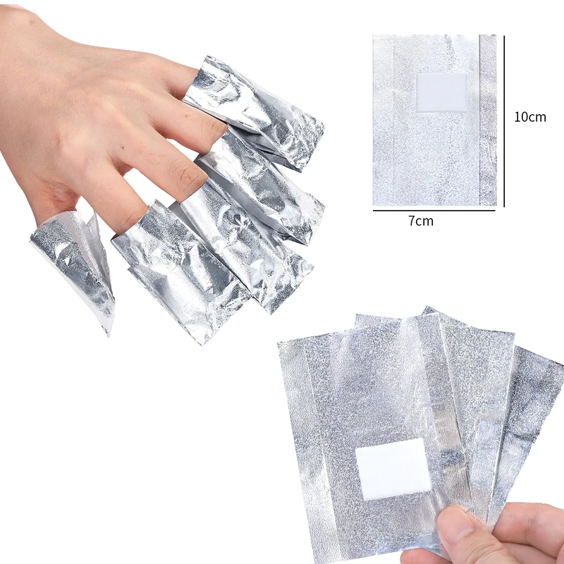 Il tools nail remover tinfoil nail remover aluminum foil with cotton strip nail remover thumb200