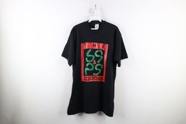 Vtg 90s Mens XL Faded Black Graduate and Professional Student Caucus T-S... - $49.45