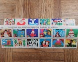 American Lung Association 1975 Christmas Seal Stamp Sheet Children Read - $0.94