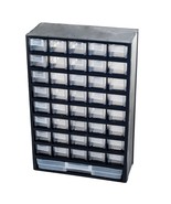 Stalwart - 75-7422 41 Compartment Hardware Storage Box Black - $45.99