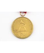 33rd Annual Grammy Award Nominee Medal - 1991 NARAS - w/ Red Satin Ribbon - £830.92 GBP