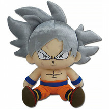 Dragon Ball Super Ultra Instinct Son Goku Sitting 8&quot; Plush Toy Multi-Color - £27.95 GBP